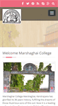 Mobile Screenshot of marshaghaicollege.org